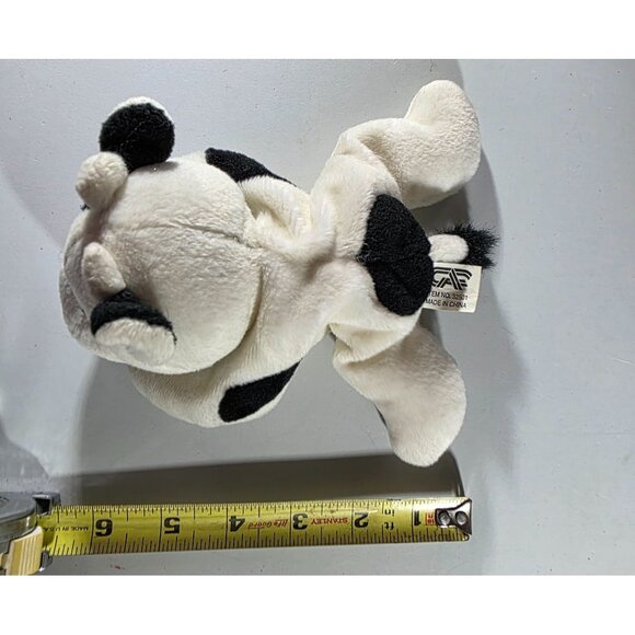 Vtg Great American Fun Cow Plush Stuffed Animal farm pellet filled toy - Picture 8 of 8